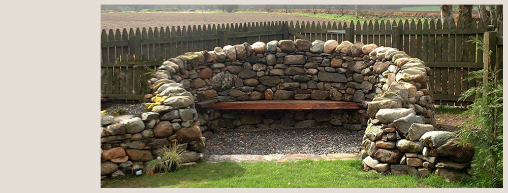 dunira-1b drystone feature - Dunira