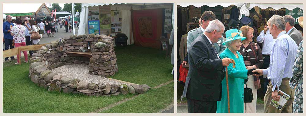 Her Royal Highness speaking with Nigel at the 2009 Royal Highland Show